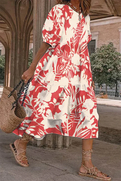 Vestido con falda de vuelo ideal para un look femenino y romántico