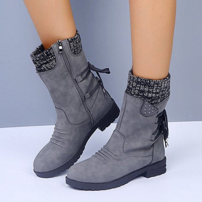 Pia - Botas de nieve con cordones