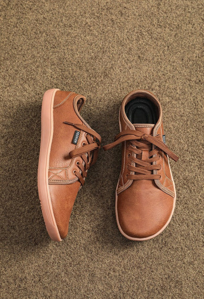 Zapatillas deportivas hombre punta ancha suela flexible - Iker