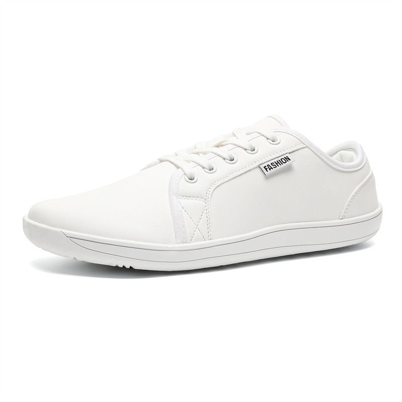 Zapatillas deportivas hombre punta ancha suela flexible - Iker