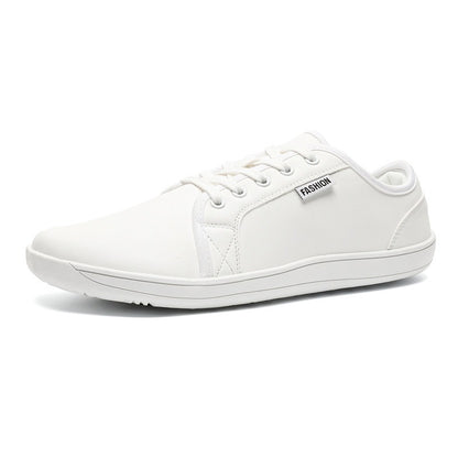 Zapatillas deportivas hombre punta ancha suela flexible - Iker