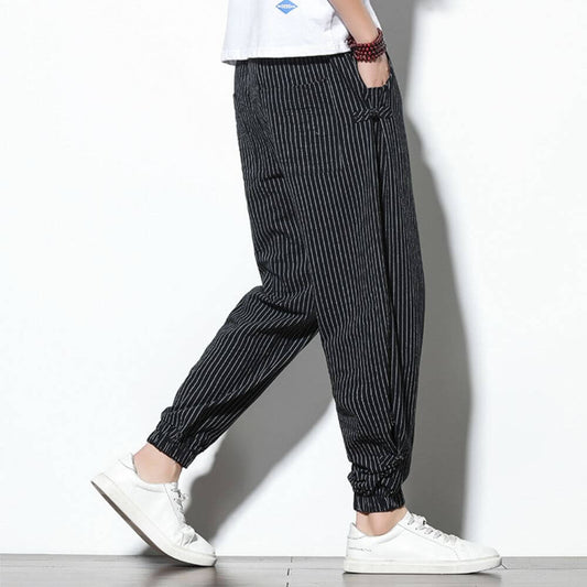 Pantalon hombre estampado de rayas - Matteo