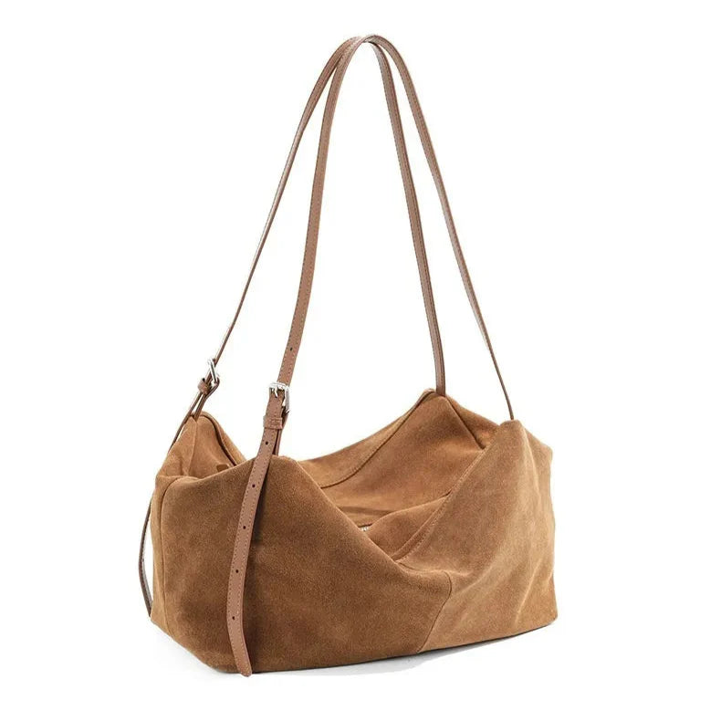 Bolso bandolera estilo gamuza para mujer - Lola