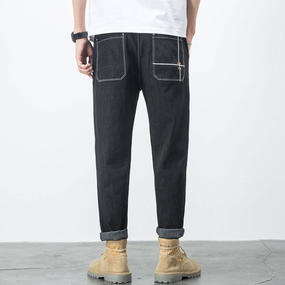 Pantalon hombre denim recto - Leonidas