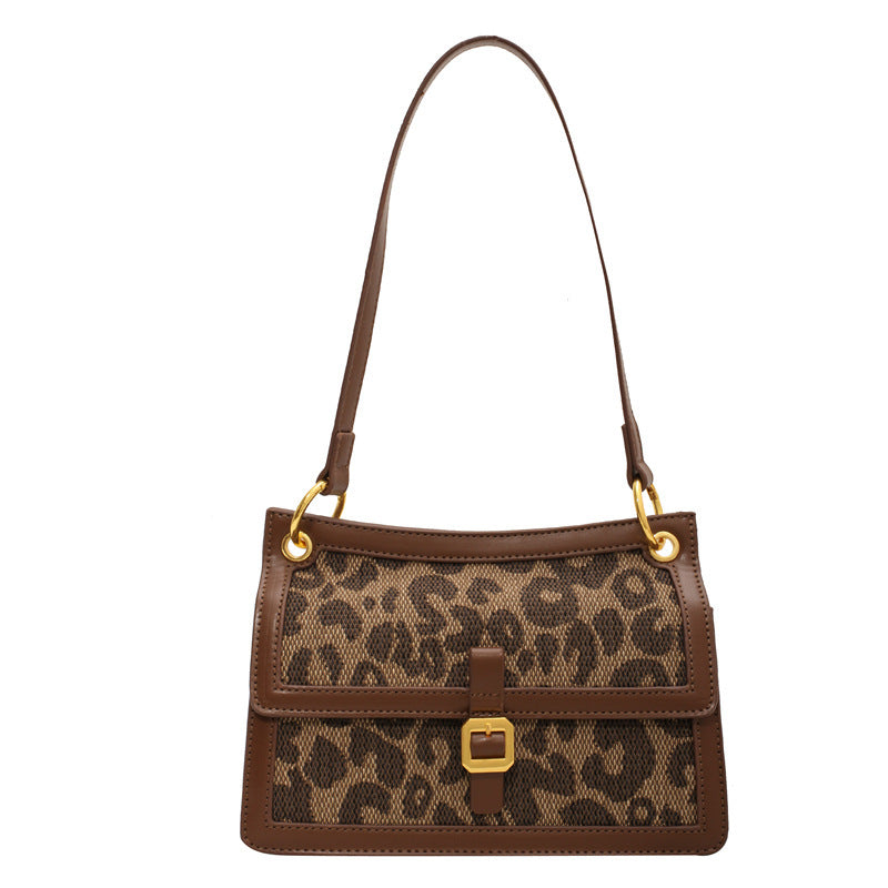 Bolso cuadrado estampado leopardo - Selinne