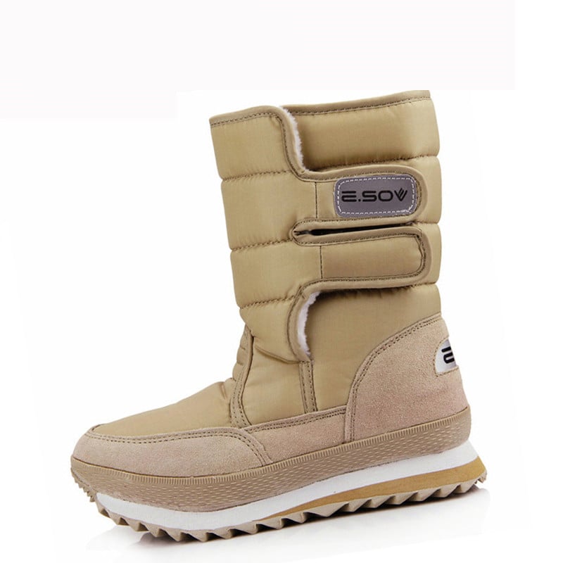Botas de mujer acolchadas impermeables para clima frio - Evonia