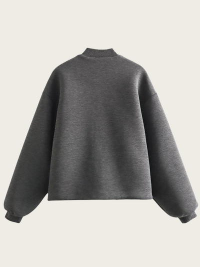 Chaqueta bomber de mujer con cierre de cremallera - Xime