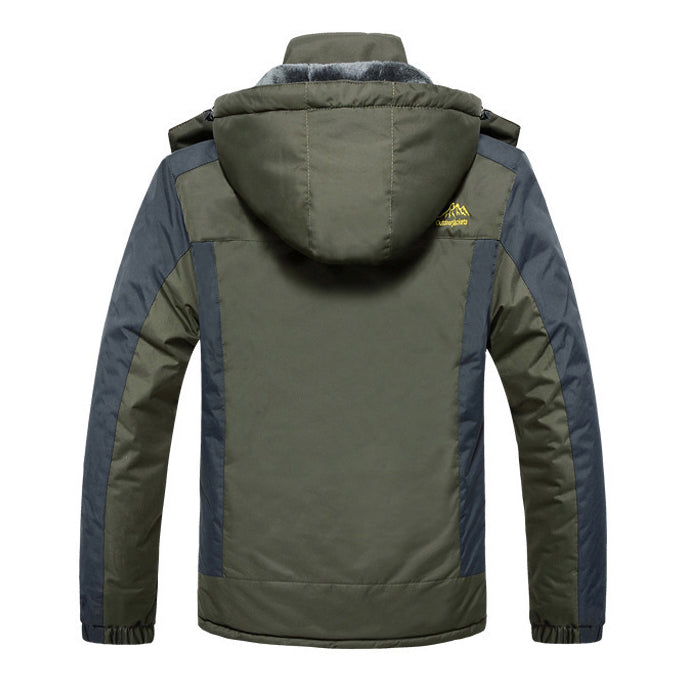 Chaqueta hombre impermeable forrada con capucha - Cavalieri