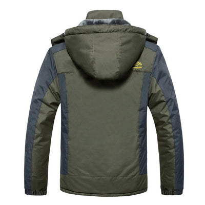 Chaqueta hombre impermeable forrada con capucha - Cavalieri