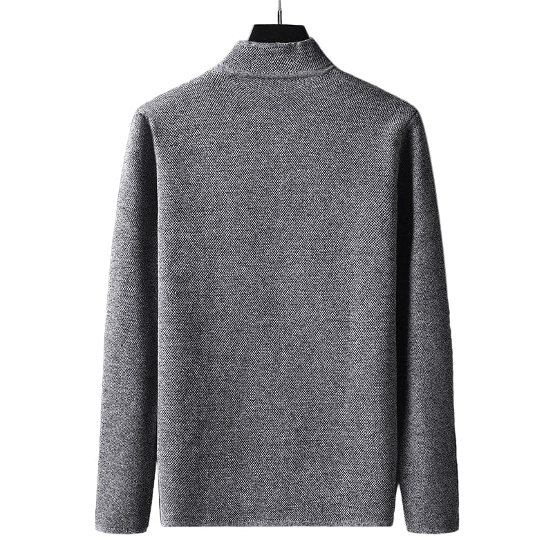 Chaqueta de punto para hombre con cuello mao - Karl