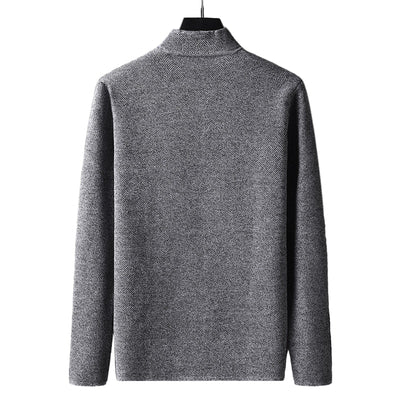 Chaqueta de punto para hombre con cuello mao - Karl