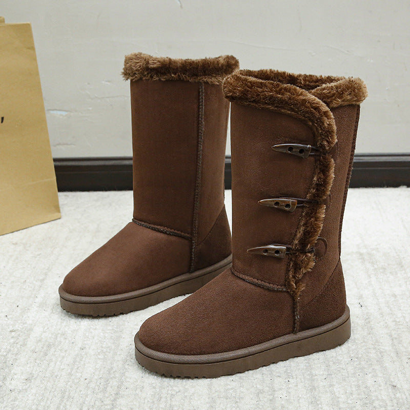Botas altas de invierno para mujer con forro - Jammy