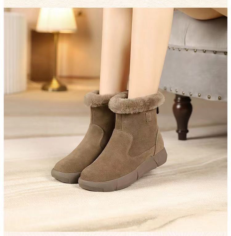 Botas para mujer de efecto térmico con base plana - Alres