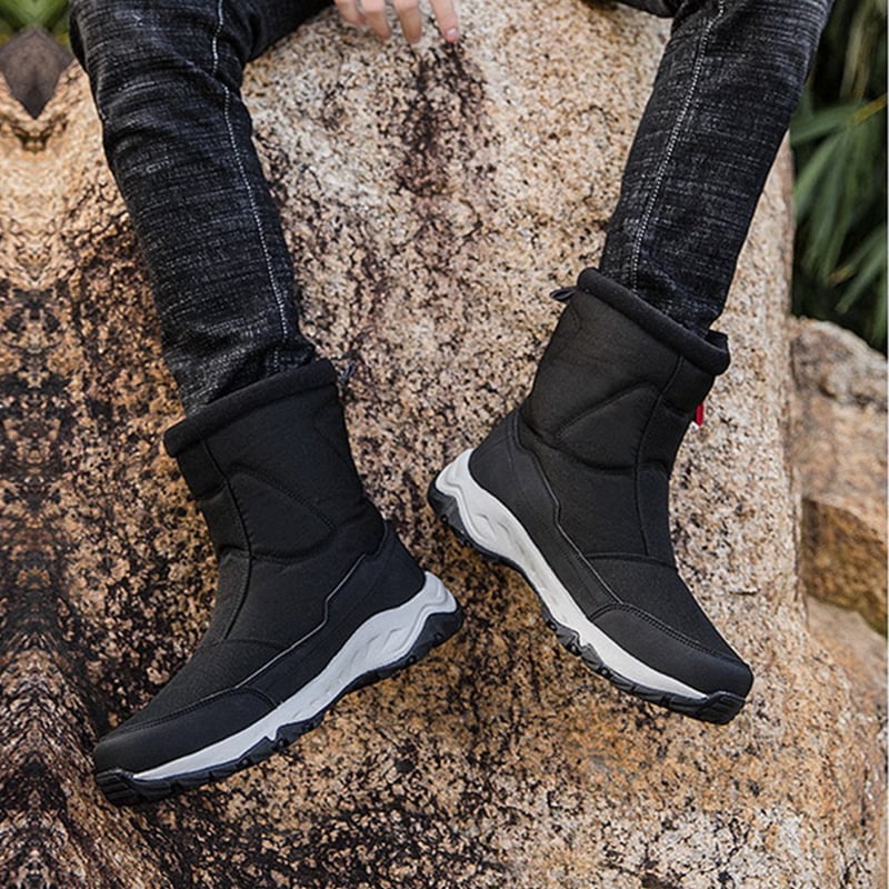 Botas impermeables para hombre con cierre lateral y suela antideslizante - Rayan