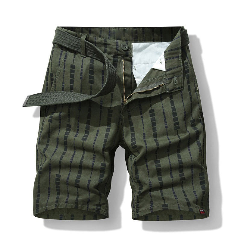 Pantalón corto para hombre estampado moderno estilo casual - Bruno