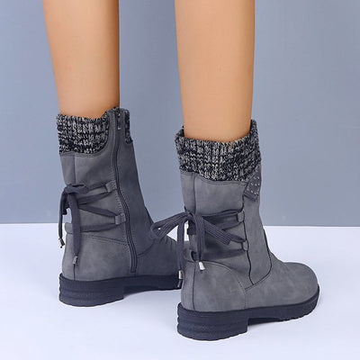 Pia - Botas de nieve con cordones
