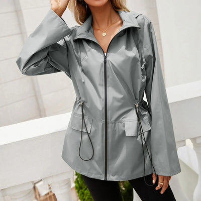 Chaqueta impermeable mujer corte moderno - Tess