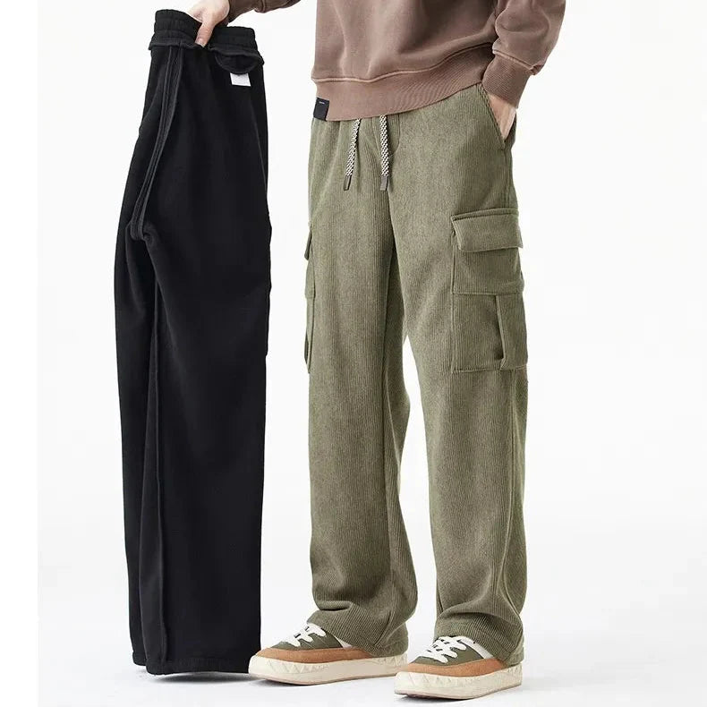 Pantalon de pana para hombre con forro polar - Auren