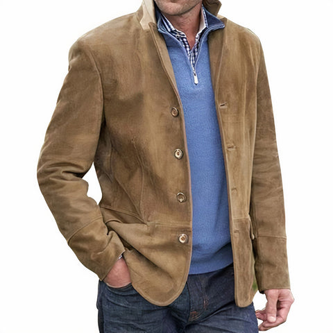 Theo - Chaqueta de estilo vintage para hombre