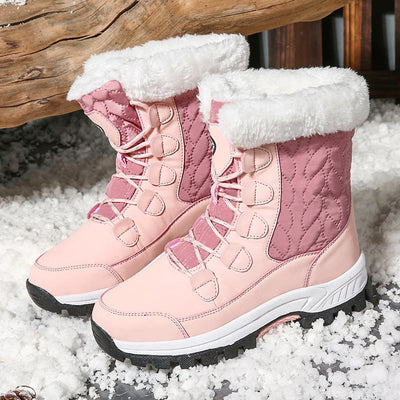 Botas de nieve para mujer con forro y suela antideslizante - Ana