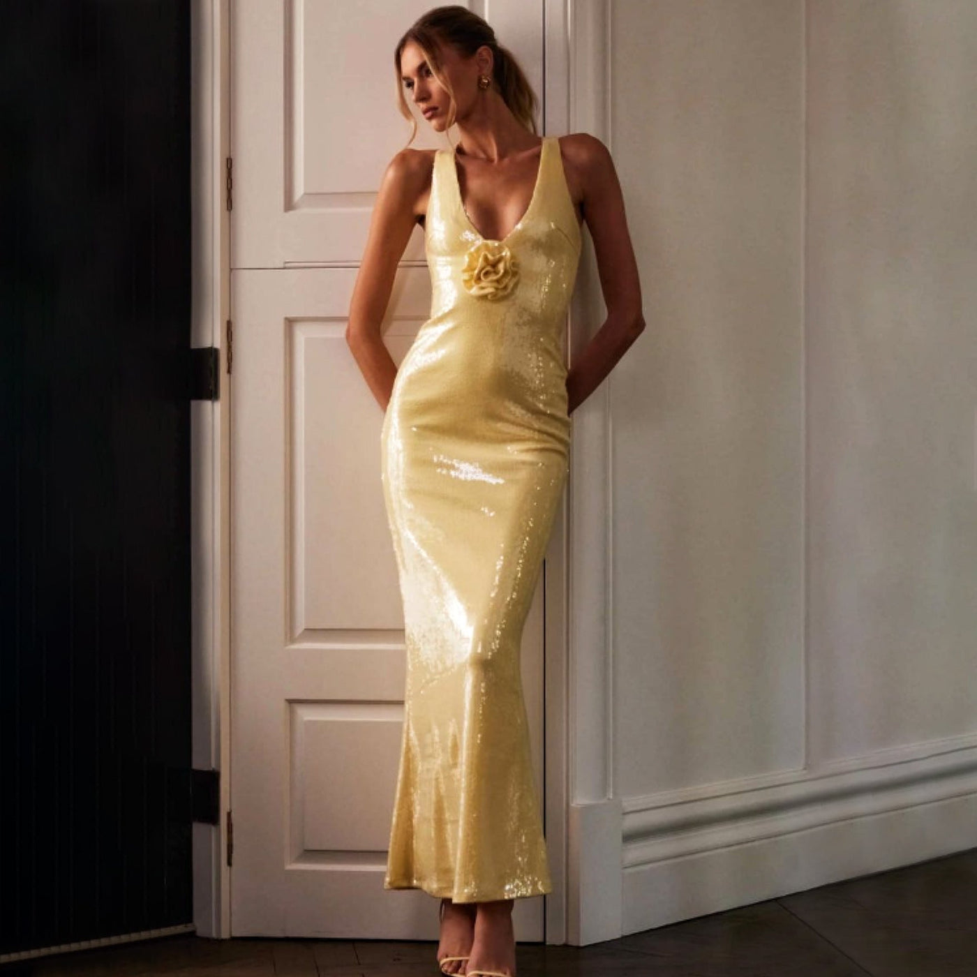 Vestido de lentejuelas para mujer - Maelise