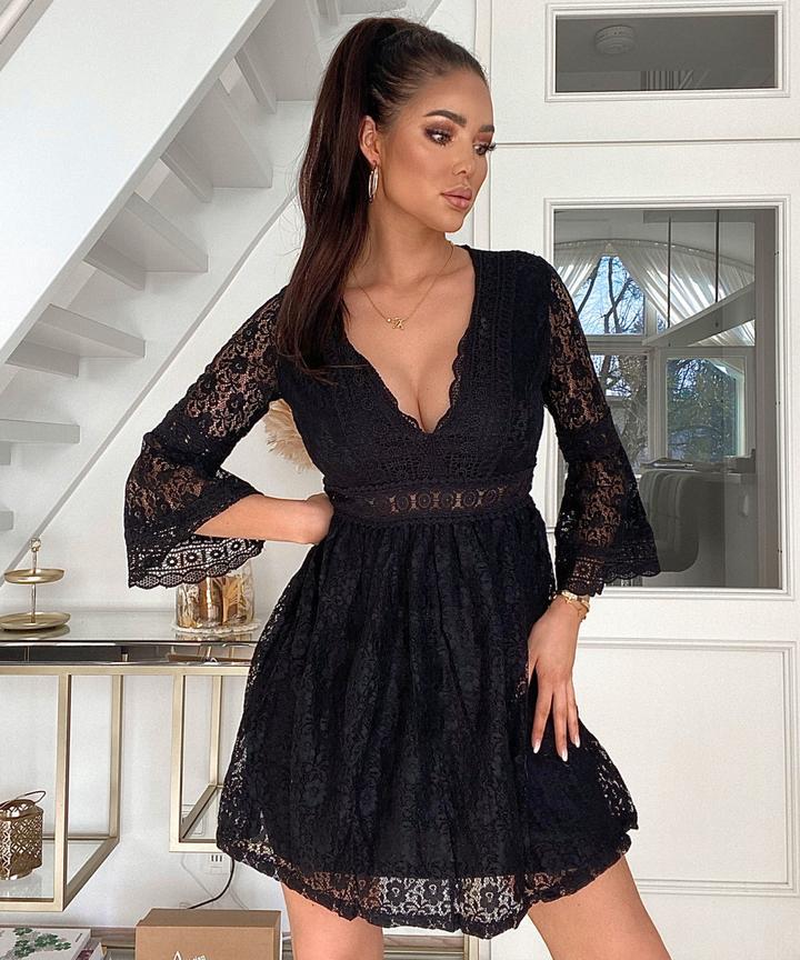 Hannah - Vestido camisero con lazada