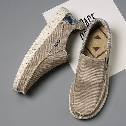 Zapatillas casuales hombre lona transpirable - Arven