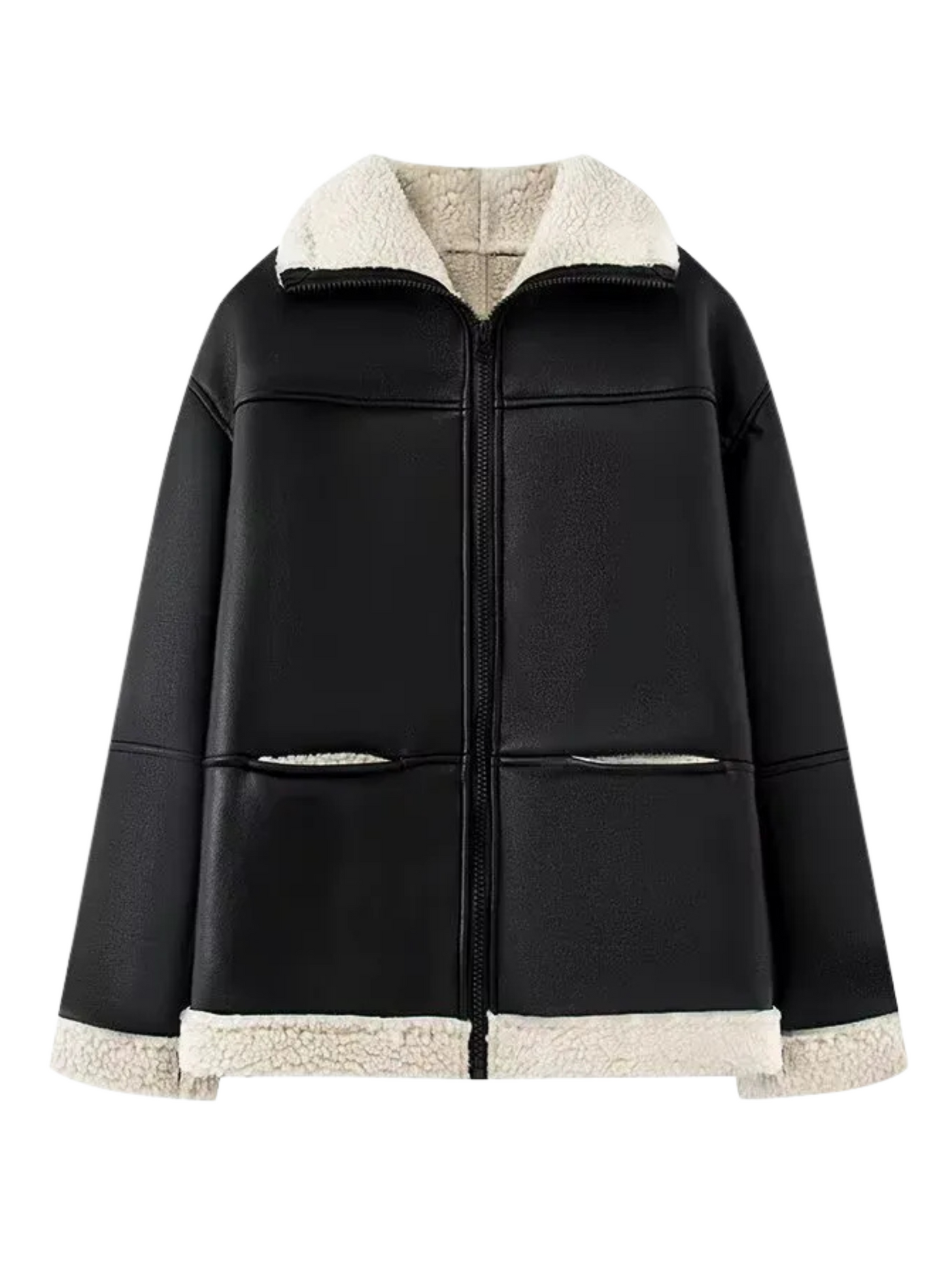 Abrigo de mujer con forro interior calido -  Amber