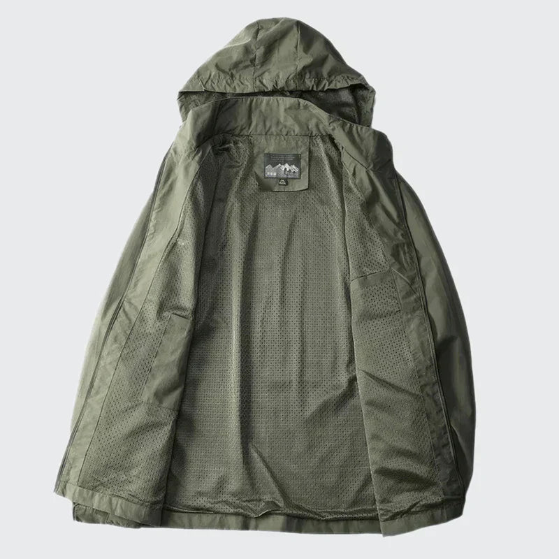 Chaqueta hombre ligera impermeable - Flavio