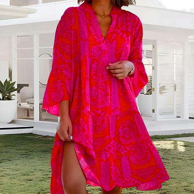 Lieke - Vestido colorido para mujer