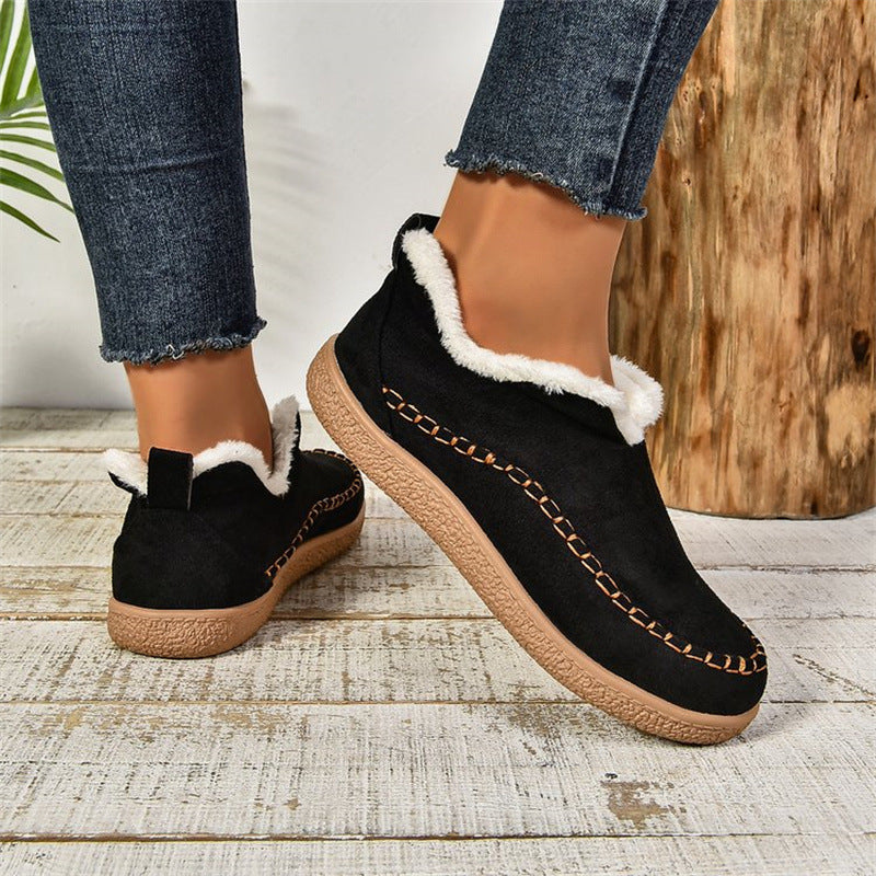 Botines de invierno para mujer efecto confortable - Azdari