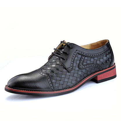 Zapatos de hombre de piel trenzada - Dario