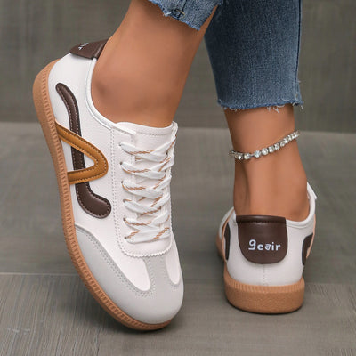 Zapatillas deportivas mujer estilo retro training plano - Daniela