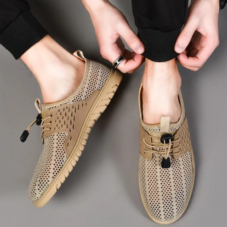 Zapatillas deportivas hombre malla transpirable estilo ligero - Damián