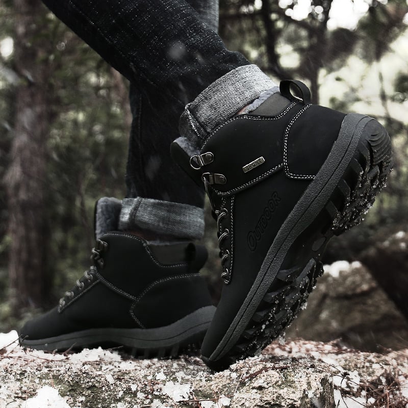 Botas de montaña para hombre efecto resistente - Uzuri