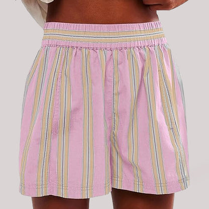 Jazmin - Pantalones cortos de verano a rayas