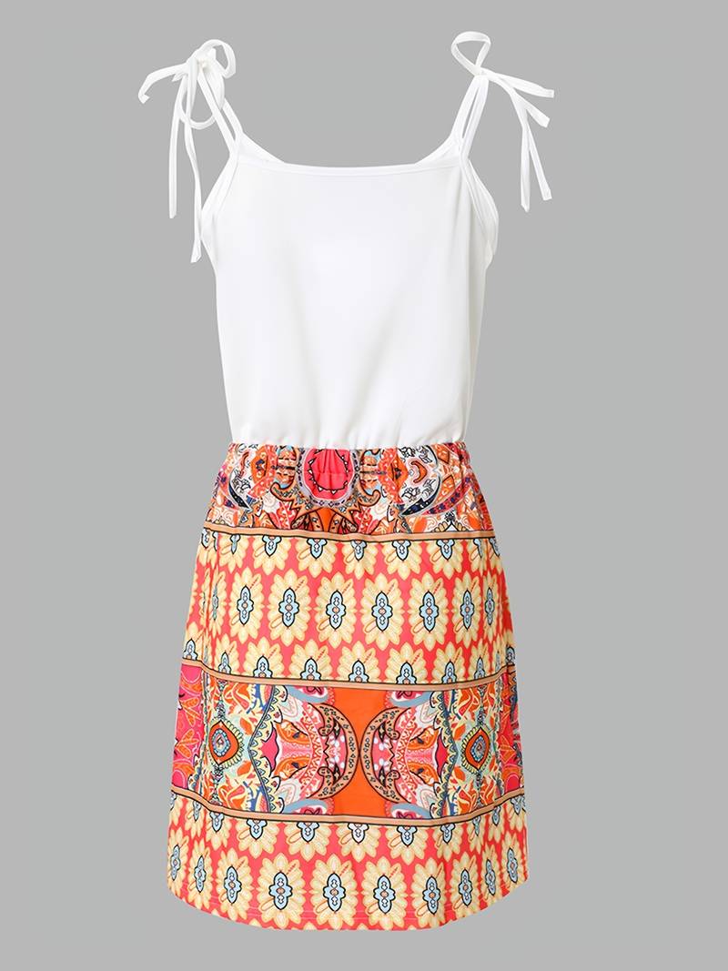 Ferne - Vestido de tirantes con estampado floral