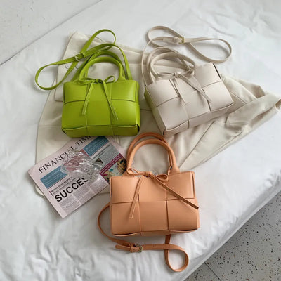 Bolso bandolera pequeño efecto trenzado para mujer - Lía