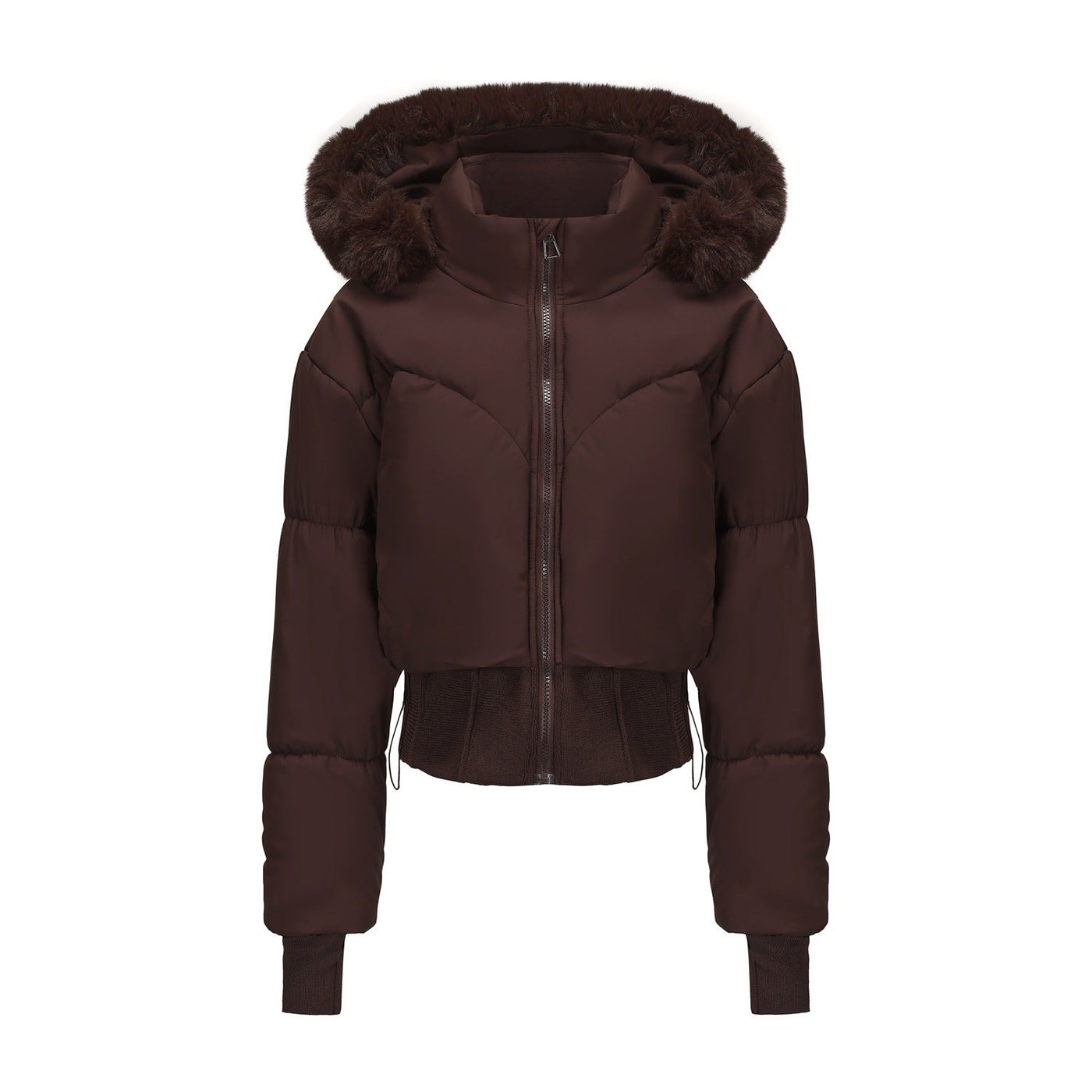 Chaqueta corta para mujer con capucha - Avenil