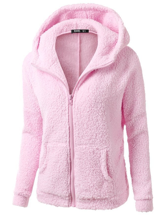 Chaqueta polar con capucha  - Rachel