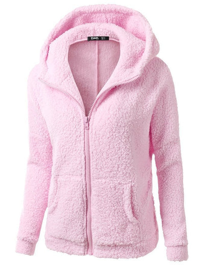 Chaqueta polar con capucha  - Rachel