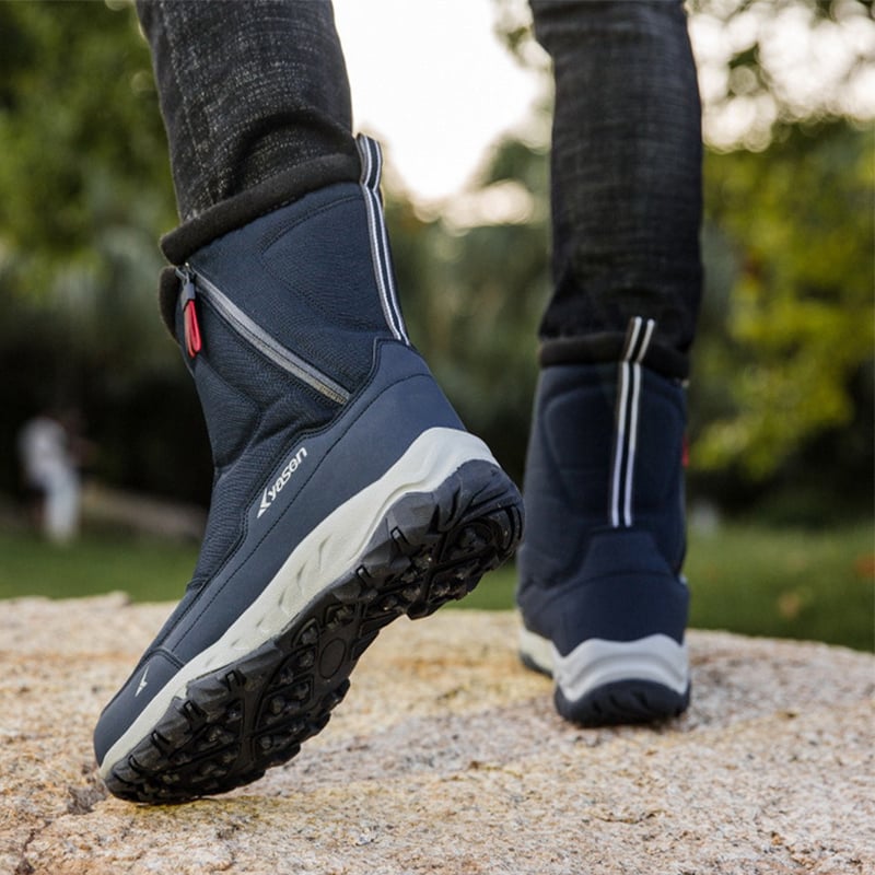 Botas impermeables para hombre con cierre lateral y suela antideslizante - Rayan