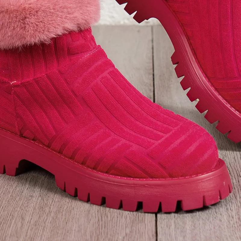 Arleth - Botas de invierno gruesas y acogedoras para mujer