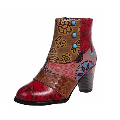 Suzan - Botas retro impermeables