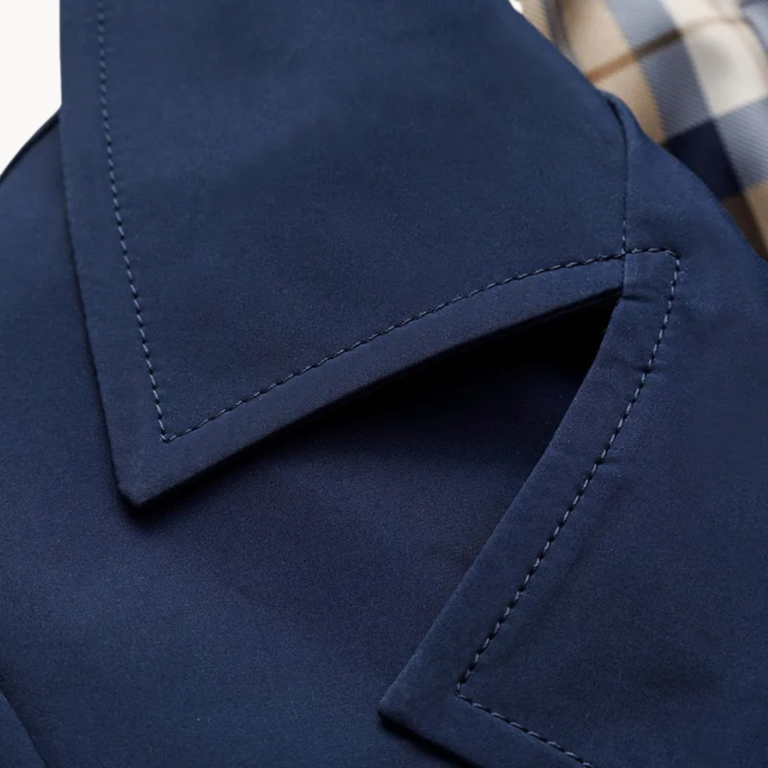 Herman - gabardina cortaviento duradera para hombre con diseño