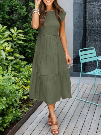 Jayne - Cómodo maxi vestido