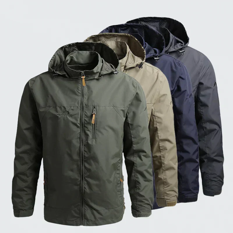 Chaqueta hombre ligera impermeable - Flavio