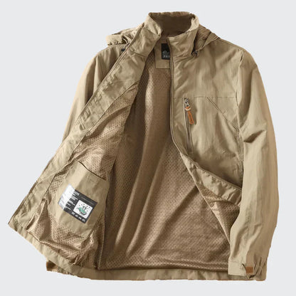 Chaqueta hombre ligera impermeable - Flavio