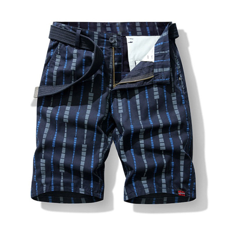 Pantalón corto para hombre estampado moderno estilo casual - Bruno