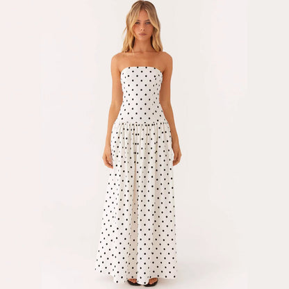 Vestido Largo Estampado Mujer - Selene